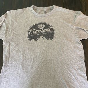 Element light Heathered grey shirt. XXL